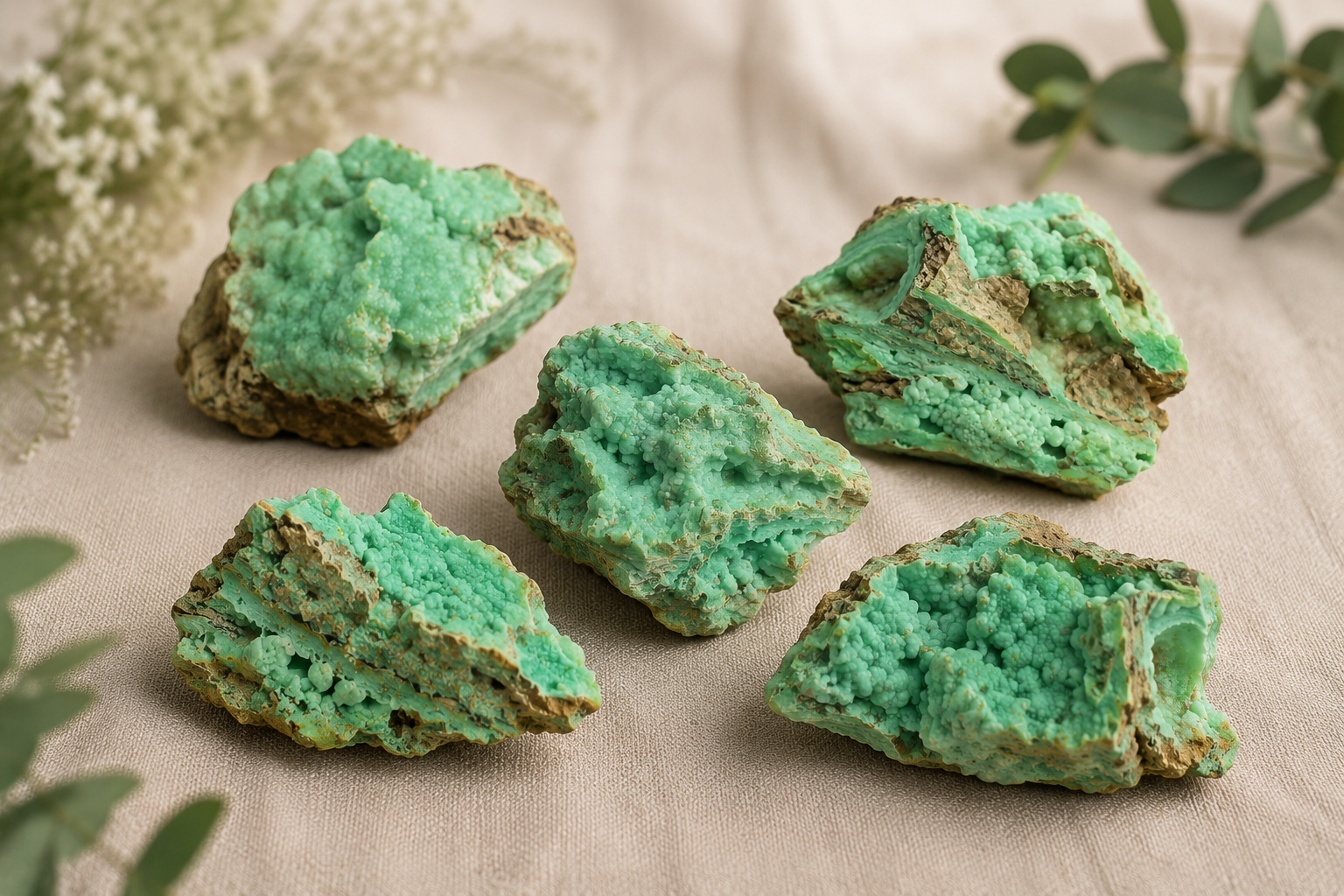 Chrysoprase Companion Kit | Crystal Pairings for Joy & Renewal