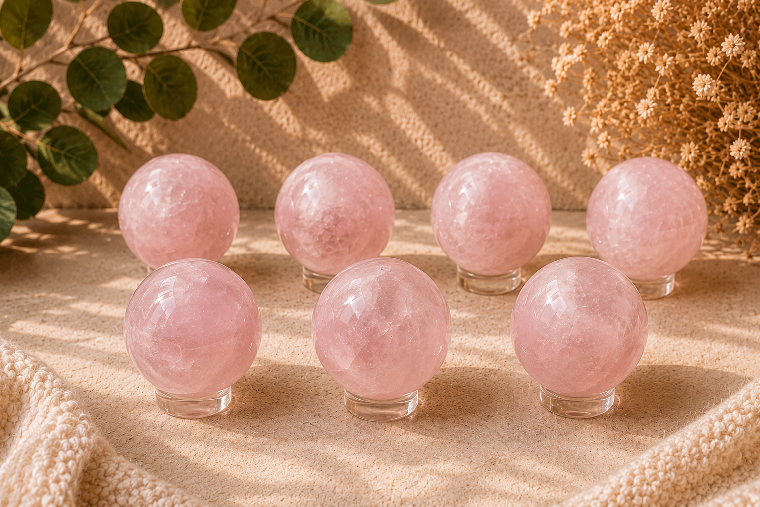 Rose Quartz Sphere