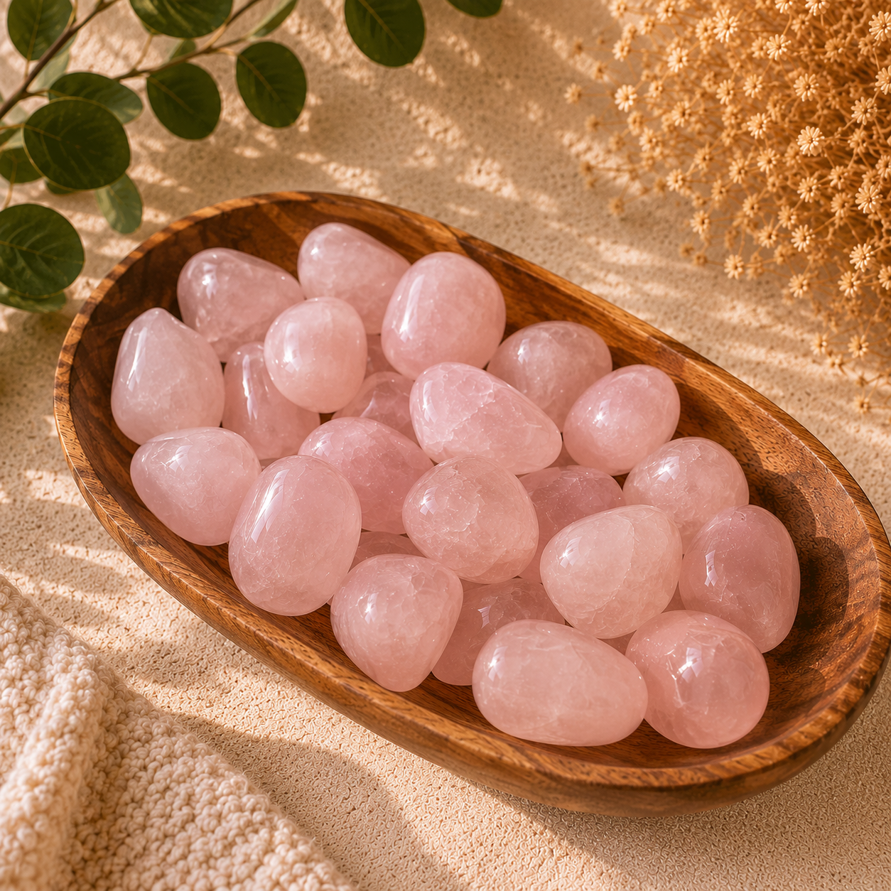 Rose Quartz Tumble Stone